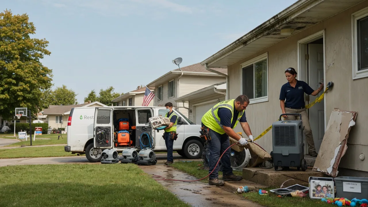 Water Damage Restoration in Rantoul, KS near me